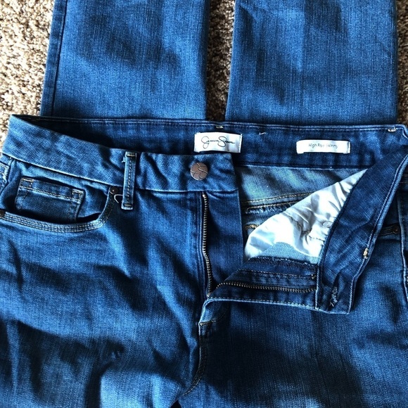 Jessica Simpson High Rise Skinny Jean / size 6/28 / - Picture 7 of 15
